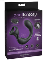 Anal Fantasy Elite Collection - Ass-gasm Taint-alizer - Prostate Stimulator with Cockring-French Quarter Lingerie